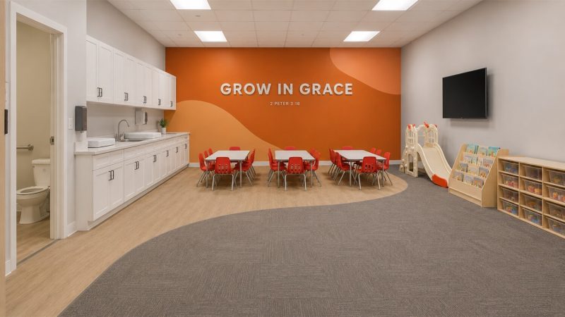 Mockup of new building